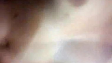 Hot Aunty fucked on office floor trying not to moan