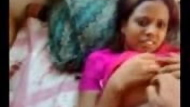Northindian Girl allow BF to play with Cute Boobs