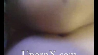 Hot Indian Aunty Boobs pressed & getting Masturbation by her Partner in CAR