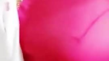 Sunita in Red Saree after Diwali.mp4