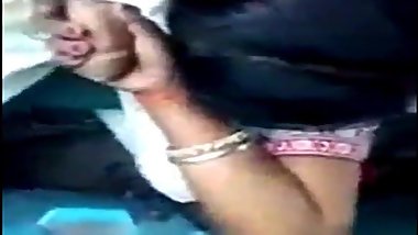 Desi aunty holding dick in train