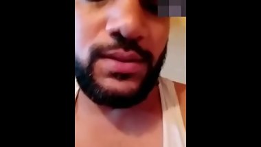 Indian man show cock on cam
