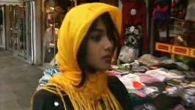 British Indian girl RASHNEEN out and about in London