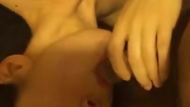 White Teen Sucks Punjabi Cock