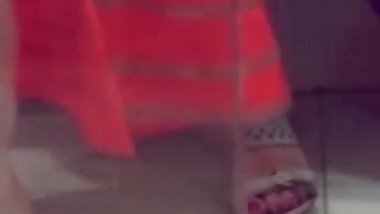 Indian voyeur Upskirt and nice legs