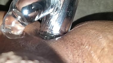 Trying out a dildo but I wish it was a daddy