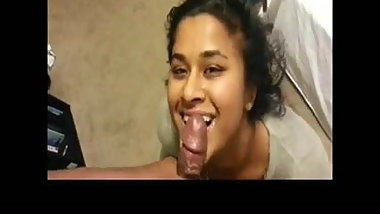NRI girl asking to cum on her face