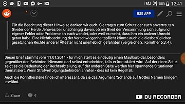 Altestenbrief Verschwiegenheit nicht mit behorden oder staatsanwA¤lten rede