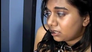 Indian slave serving her mistress as a good slave