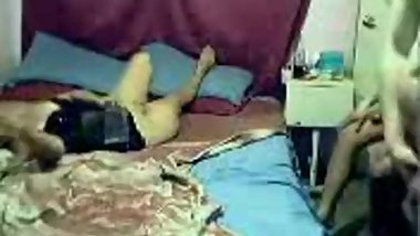 Guy ramming the desi indian whores together