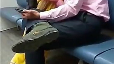 22 lovers making out in local train