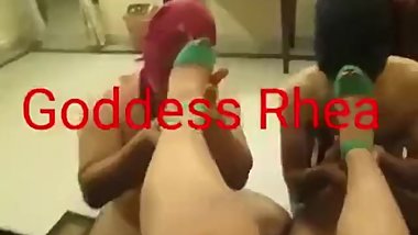 Indian Slaves Worship their Indian Mistress