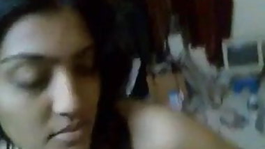 Private university girl sucks younger cousin