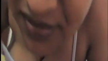 Indian blindfolded wife
