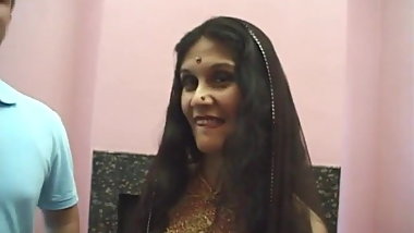 White guy with an Indian woman
