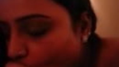 Horny Indian Slut Sucking Dick In a Hotel Room