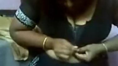 tamil aunty with big breasts fucked with her sons friend