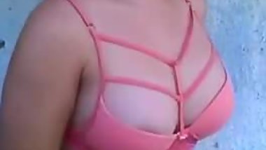 Girl show boobs his bf