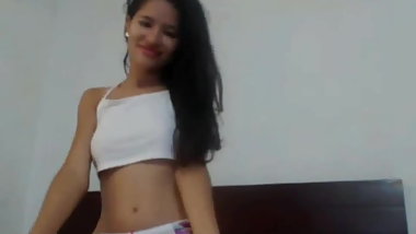 Jugs Slim CamGirl on Tease show