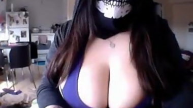 Sexy Devil with Beautiful Boobs - Not Indian