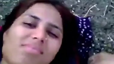 Aunty blowjobe in outside