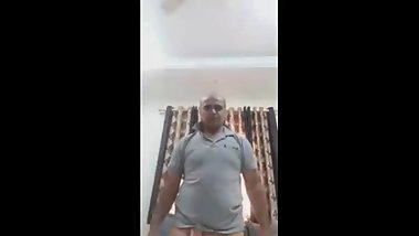 indian daddy showing sexy underwear