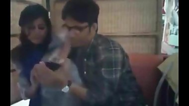 Bangladeshi Bf& GF in restaurant