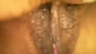 Horny Indian lover plays with dick