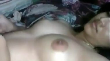 beautiful horny vabhi fucking and sucking with her boyfriend at night
