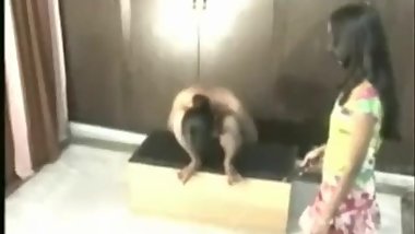 Indian Mistress punishing Slave