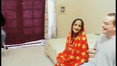 Indian chick in heat gang-banged