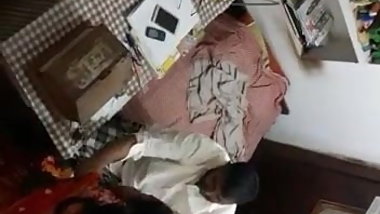 Tamil aunty boob press by boss in office hidden cam