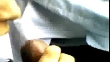 Beautiful paki suck cock in car