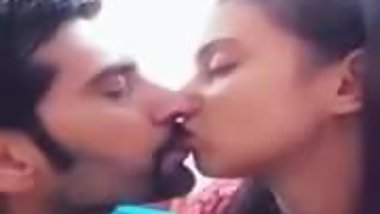 Indian newly married girl kissing bf desperate for sex