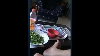 aswal ujain masturbating in the from of cam