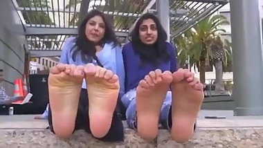 Indian duo of stinky feet