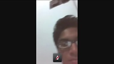 Indian boy Asif wanking for his girl