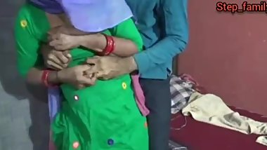 Indian Village wife fucking young boy clear Hindi audio