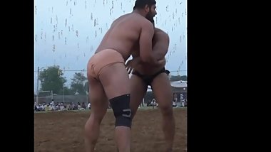 Indian Wrestler's hot ass