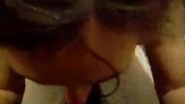 My white slut sucks my indian cock - Preview