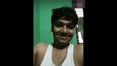 Indian man play with cock