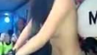 Girl exposing for BF