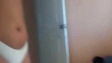 hornyridhi getting dressed for work