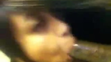 Busty indian mature Aunty tasted her BF's Cock