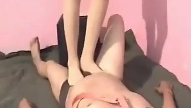 Indian foot worship
