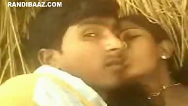 Desi Bhabhi Boob Press Fuck Show in fields with bhabhi