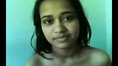 Cute Indian teen posing for bf