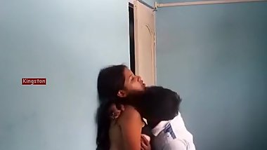 Indian Desi College Girlfriend Fun In Room Smootch