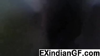Indian couple fucking inside the car in POV video