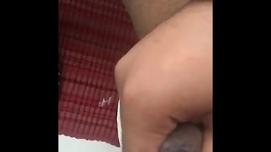 Uncut Indian dick shots big load of cum